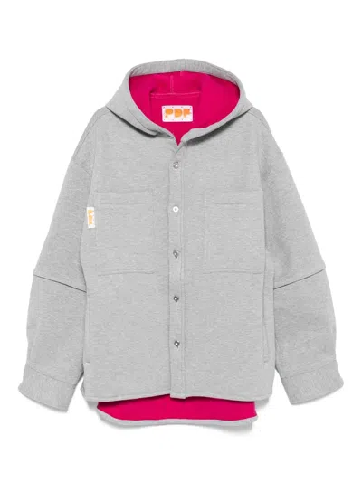 LOGO细节连帽夹克