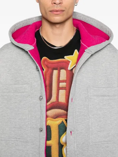 LOGO细节连帽夹克