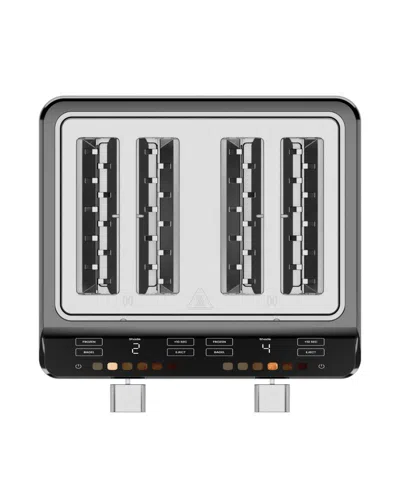 Chefman Smart Touch 4-slice Digital Toaster In Black