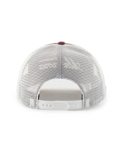 47 Brand Men's And Women's Maroon Virginia Tech Hokies Contemporary Basics Foundation Trucker Hitch Adjustabl In Brown