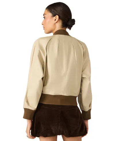 Steve Madden Women's Bray Collar Jacket In Brown