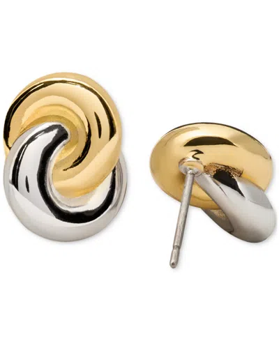 Kate Spade New York Interlock Polished Stud Earrings In Multi