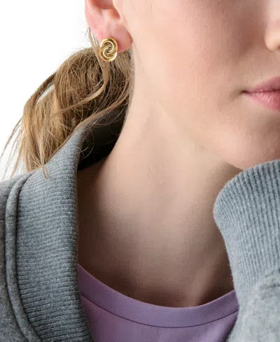 Kate Spade New York Interlock Polished Stud Earrings In Multi