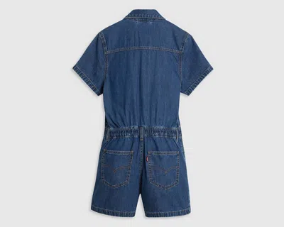 Levi's Type Iii Romper In Blue