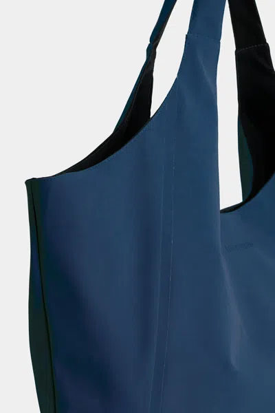 Stutterheim Svea Puffer Bag Matte In Blue
