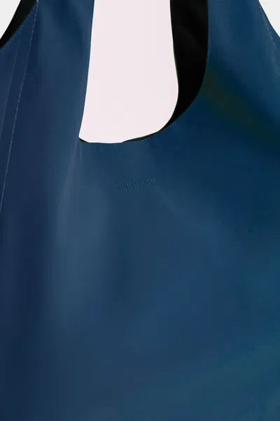 Stutterheim Svea Puffer Bag Matte In Blue