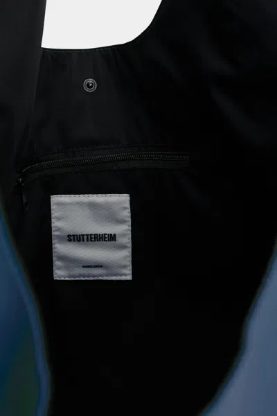 Stutterheim Svea Puffer Bag Matte In Blue