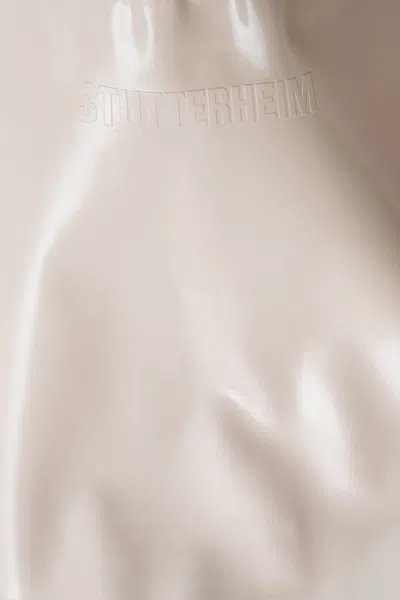 Stutterheim Svea Puffer Bag Opal In Sand