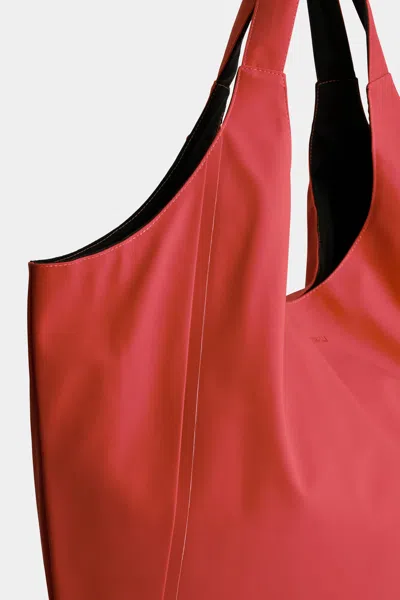Stutterheim Svea Puffer Bag Matt In Red