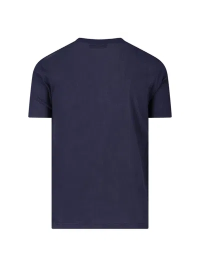 Vivienne Westwood Woman T-shirt Navy Size L Organic Cotton In Blue