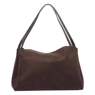 Themoirè Suede Shoulder Bag Gold-tone Hardware In Multi