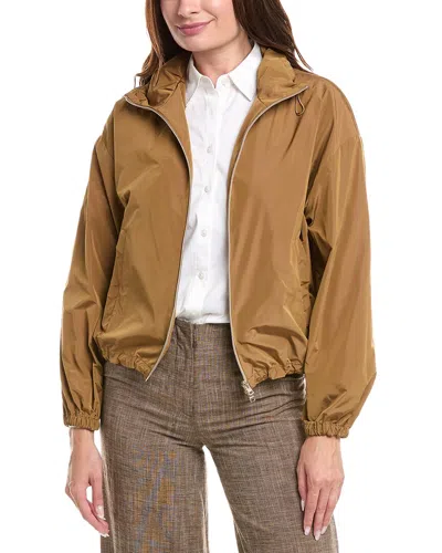 Herno Drawstring Jacket In Brown