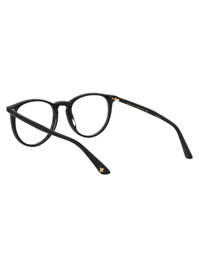 Gucci Black Acetate Optical Glasses In Black