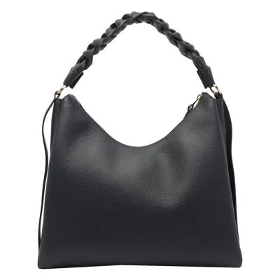 Coccinelle Boheme Medium Tote Bag In Black