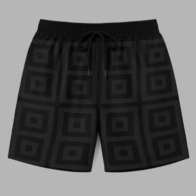 Blvck Pattern Swim Short In Multi