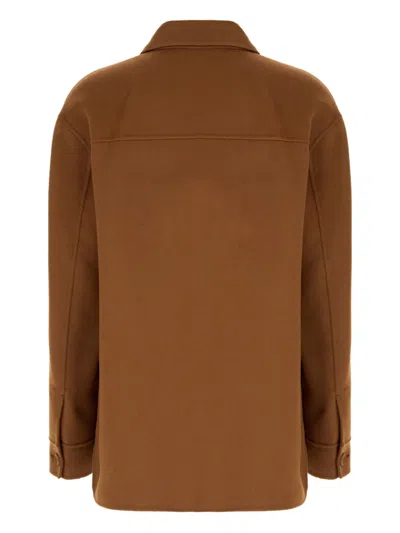 Max Mara Button-fastening Patch-pocket Jacket In Multi
