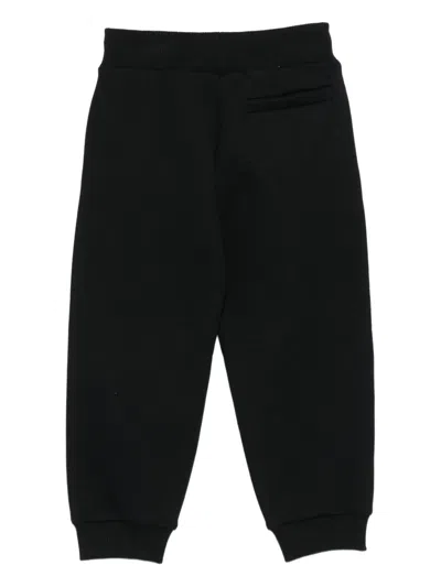 Balmain Logo-embroidered Pants In Black