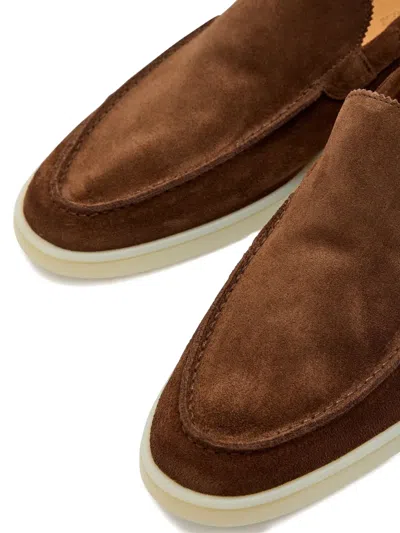 绒面皮皮质乐福鞋