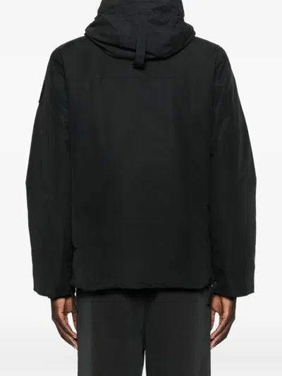 Canada Goose Maitland Padded Cotton-blend Canvas Down Parka In Black