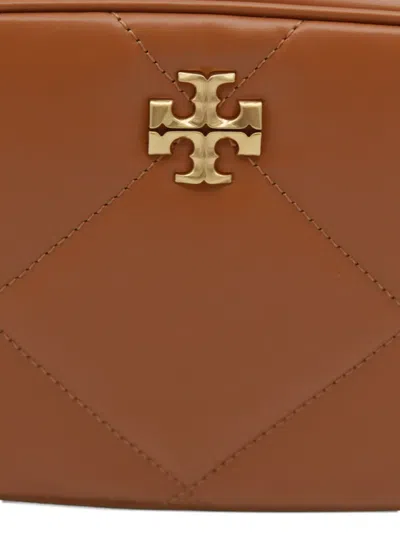 Tory Burch Quilted Chain Strap Shoulder Bag In Brown