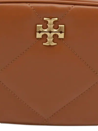 Tory Burch Quilted Chain Strap Shoulder Bag In Brown