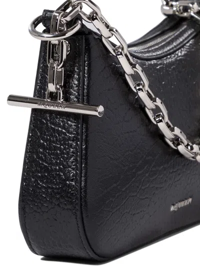 Alexander Mcqueen Alexander Mc Queen Black Top Zip Bag With Dust Bag In Black