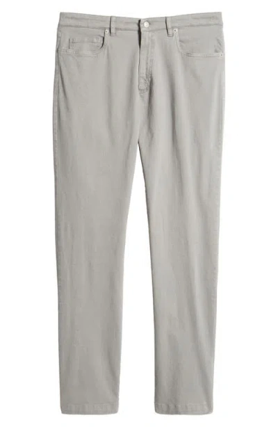 Jack Victor Jackie Stretch Wool Straight Leg Pants In Gray
