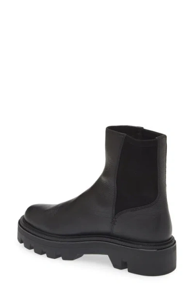 Rag & Bone Quinn Lug Sole Chelsea Boot In Black