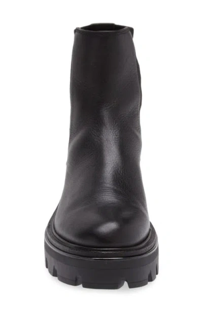 Rag & Bone Quinn Lug Sole Chelsea Boot In Black