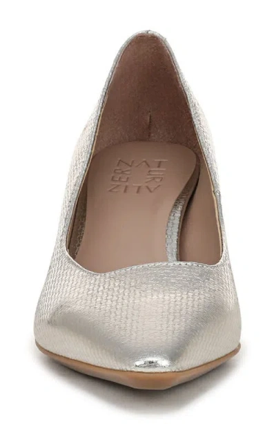 Naturalizer Tylan Pump In Silver