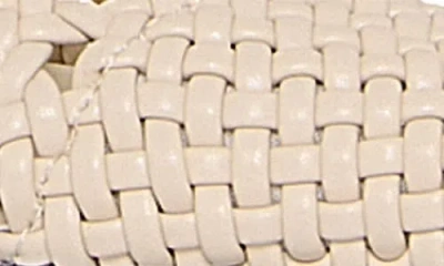 Rebecca Minkoff Bellerina Pointed Cap Toe Flat In White