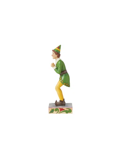 Jim Shore Buddy Elf Excited Pose Figurine In Multi