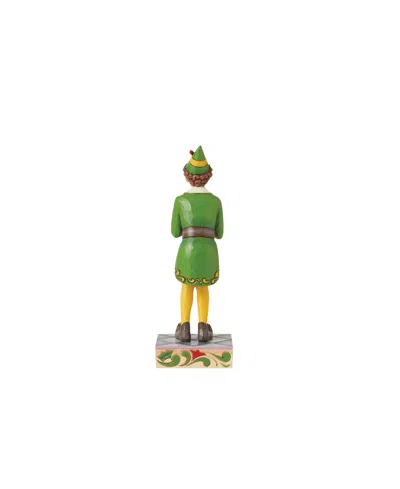 Jim Shore Buddy Elf Excited Pose Figurine In Multi