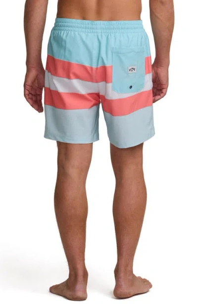 Billabong Lineup Layback Swim Trunks In Multi