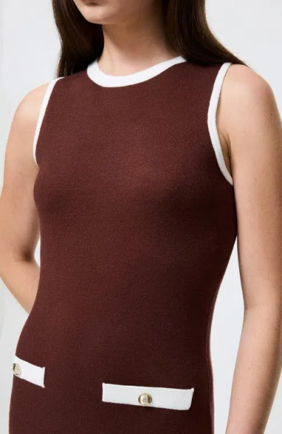 French Connection Ruthie Knit Mini Dress In Multi