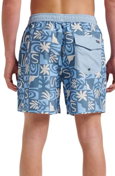 Quiksilver Men's Everyday Volley Terra Swim Shorts In Blue