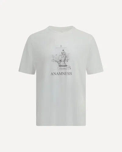 Brunello Cucinelli Cotton Anamnesis Print T-shirt In Multi