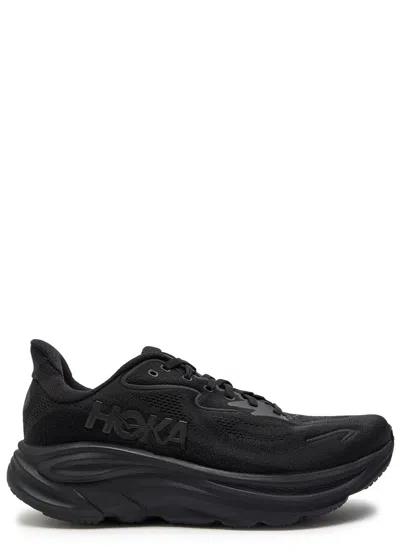 Hoka One One Rincon 4 1155130-bblc Sneaker Mens Black Lace Up Road Running Shoes In Black