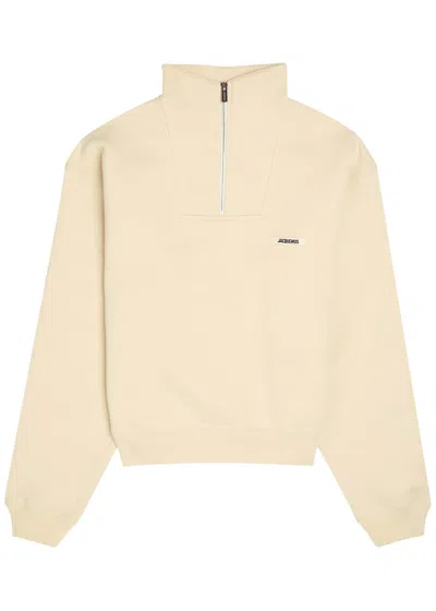 Jacquemus Le Camionneur Grosgrain Sweatshirt In Neutral