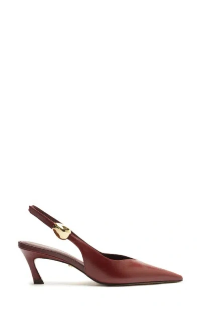 Arezzo Women's Farrah Low Stiletto Pumps In Burgundy