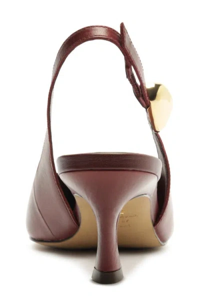 Arezzo Women's Farrah Low Stiletto Pumps In Burgundy