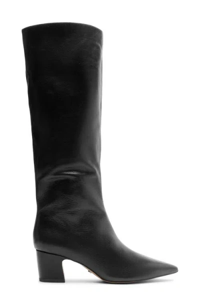Arezzo Women's Julie Mid Block Heel Knee Boots In Black