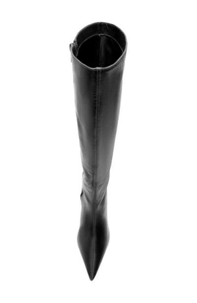 Arezzo Women's Julie Mid Block Heel Knee Boots In Black