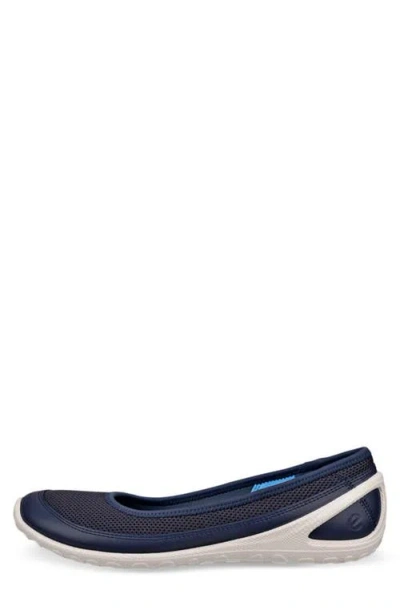 Ecco Biom Lite Skimmer Flat In Blue