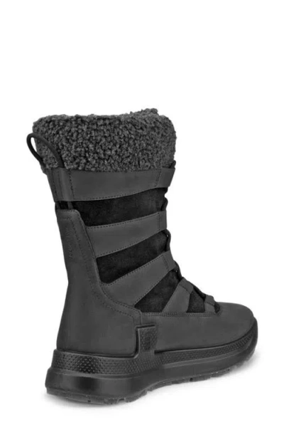 Ecco Solice Waterproof Bootie In Gray