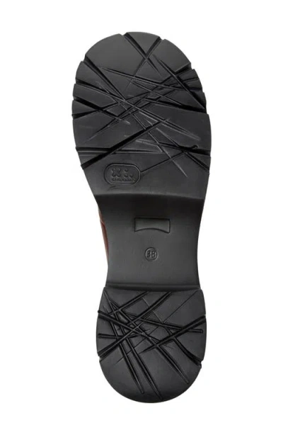 Camper 54mm Milah Zip-front Platform Boots In Brown