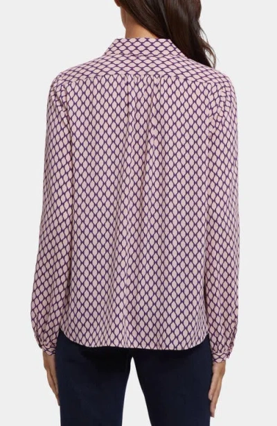 Nydj Modern Blouse In Multi