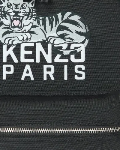 Kenzo Backpack With Adjustable Straps And Top Handle In Black