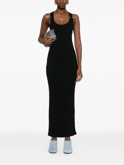 Jean Paul Gaultier Pierced Dress In Black