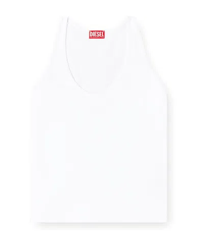 Diesel T-lynys-od Jersey Tops In White